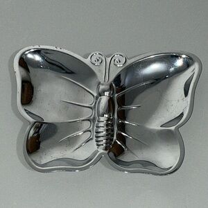 Butterfly Shaped Metal Decorative Dish Hong Kong